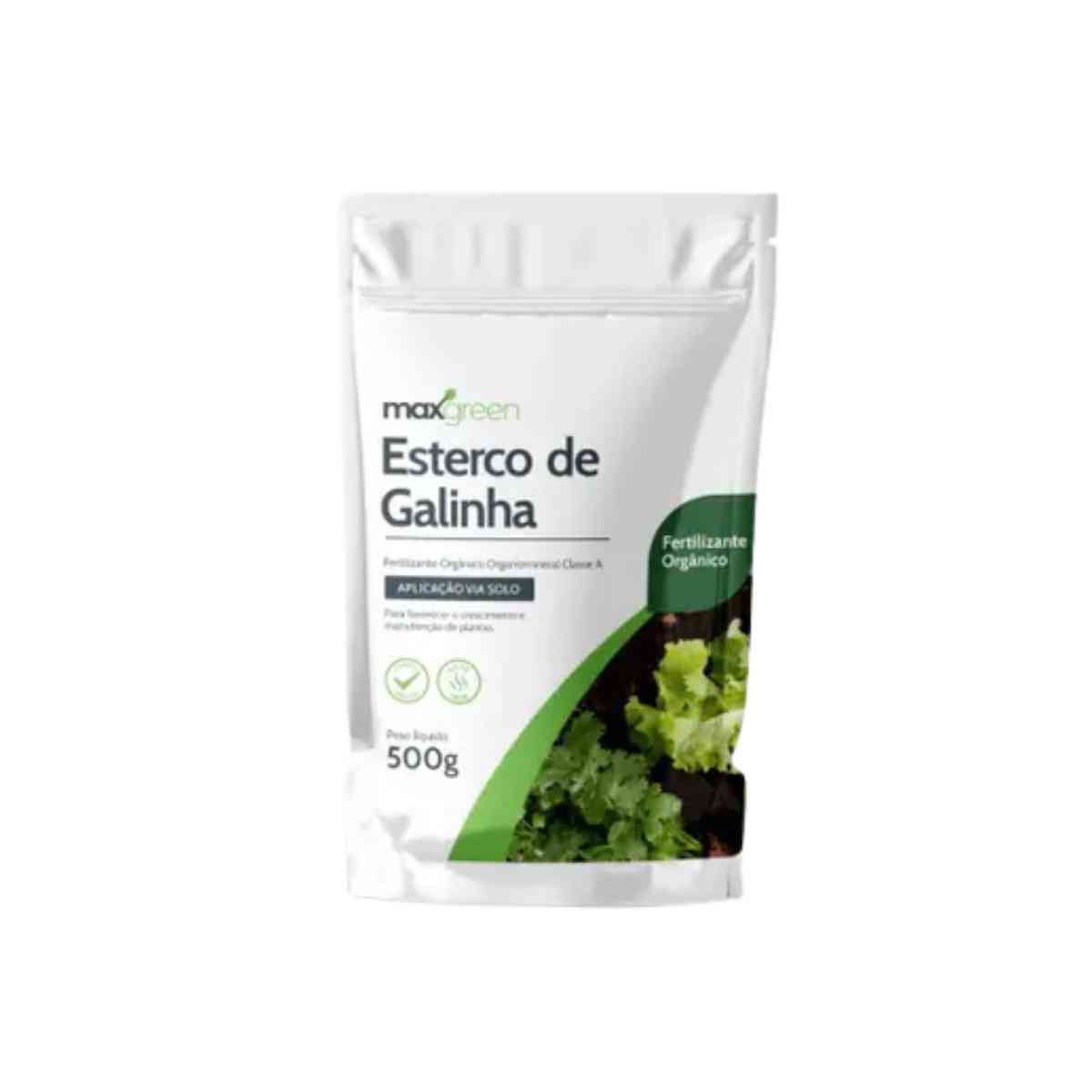 Esterco de Galinha - MaxGreen - 500g