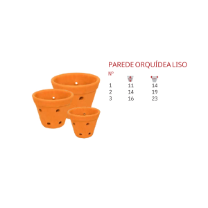 Parede orquídea - liso