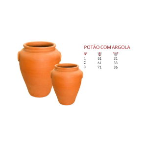 Potão com argola
