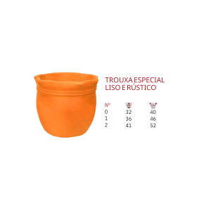 Trouxa especial - liso e rústico