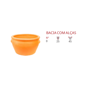 Bacia com alças
